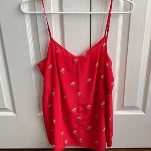 Madewell spaghetti strap top